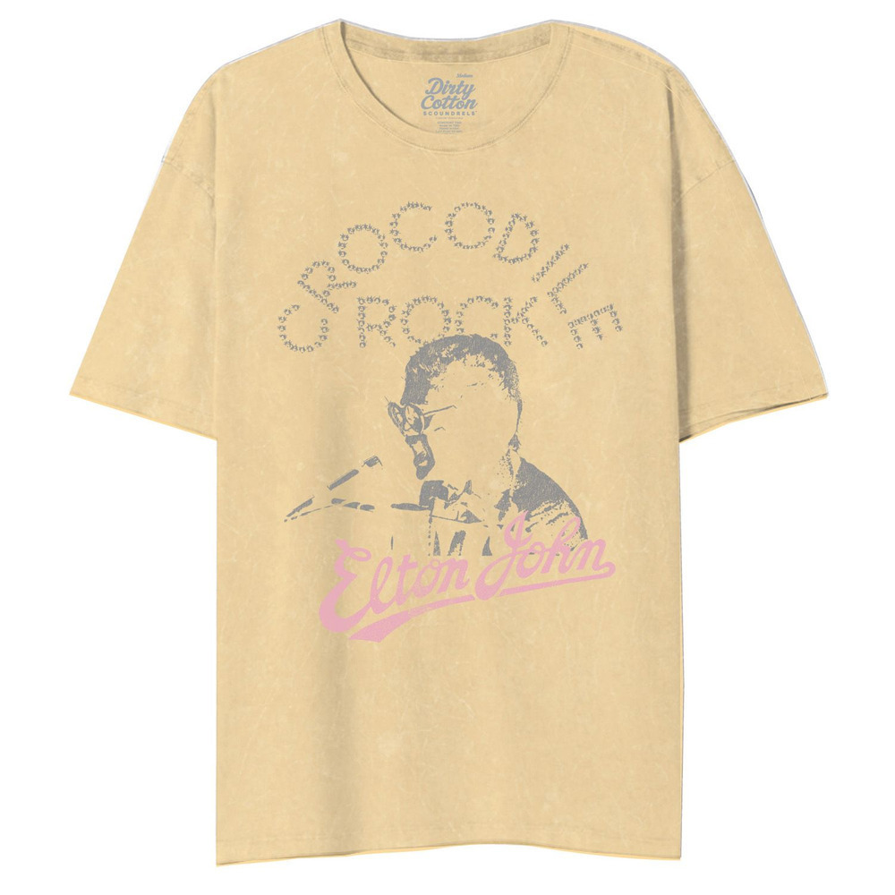 Elton John Rockin Crocodile Elton Unisex T Shirt